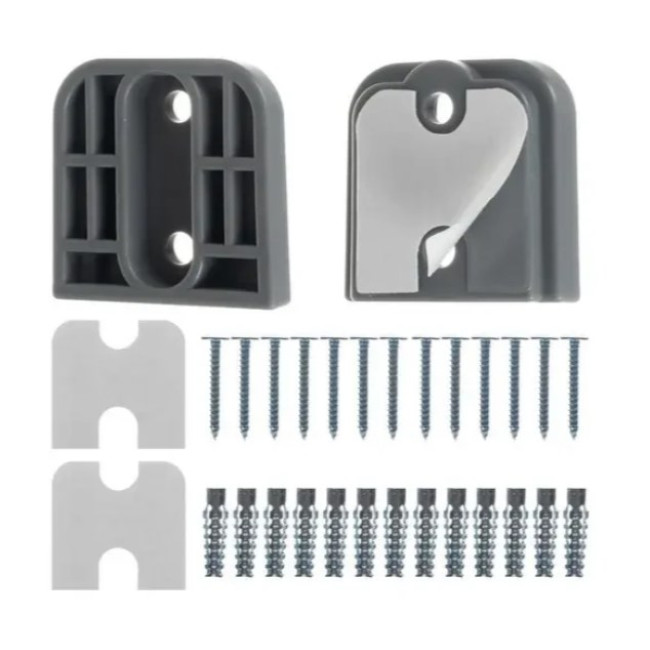 Защита на лестницу от детей и животных Ruhhy 160 x 85 (19381) серый