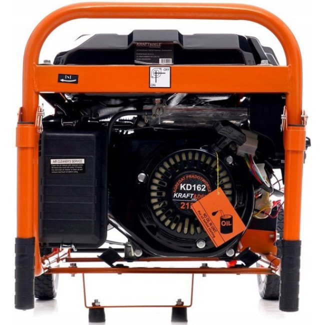 Генератор бензиновый однофазный Kraft&Dele KD162 3500W (Польша)