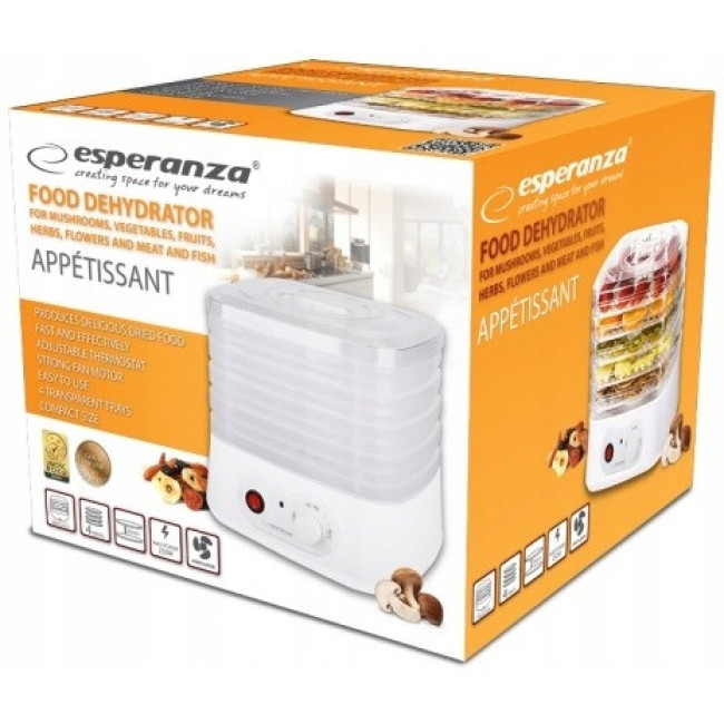 Сушка для фруктов и овощей Esperanza EKD004 (Польша)