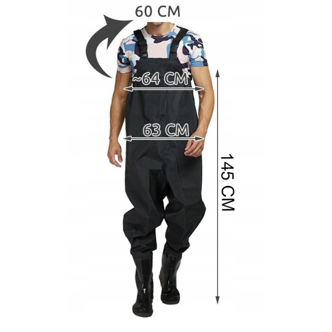 Рибальські снасті 45 + підтяжки Iso Trade (Польща)