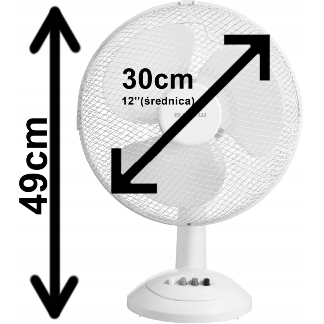 Вентилятор настольный Blow 44-063 (Польша)