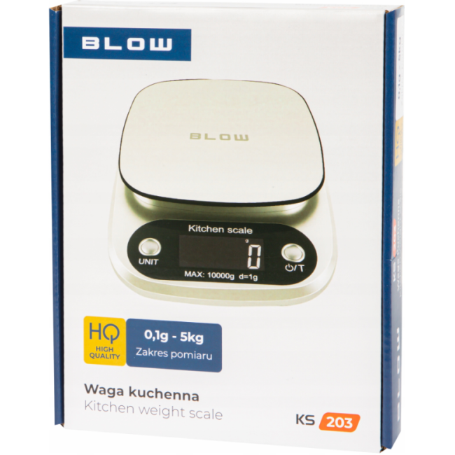 Кухонні ваги до 5 кг Blow KS203 (Польща)
