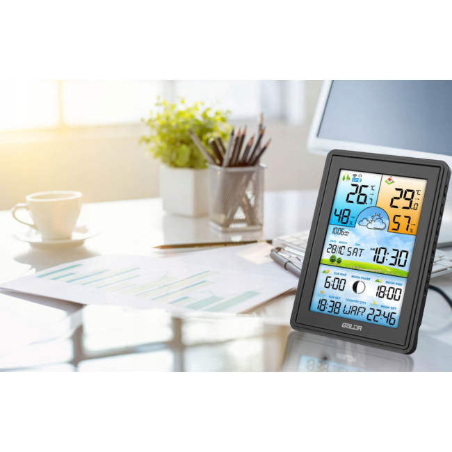 Метеостанция беспроводная Baldr BD-906 (Польша)