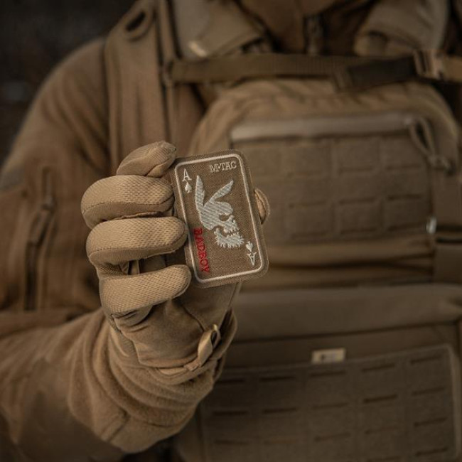 Шеврон PATCH M-TAC Embroidery Bad Boy (51390005) Coyote (51390005)