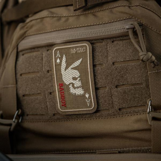 Шеврон PATCH M-TAC Embroidery Bad Boy (51390005) Coyote (51390005)