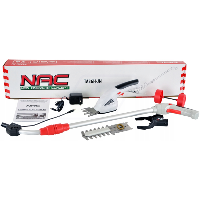 Аккумуляторные ножницы для травы с ручкой NAC (Польша)