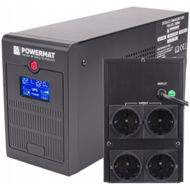 ДБЖ Powermat 1500ВА 900Вт (Польща)