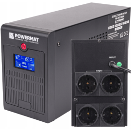 ДБЖ Powermat 2000 ВА 1200 Вт