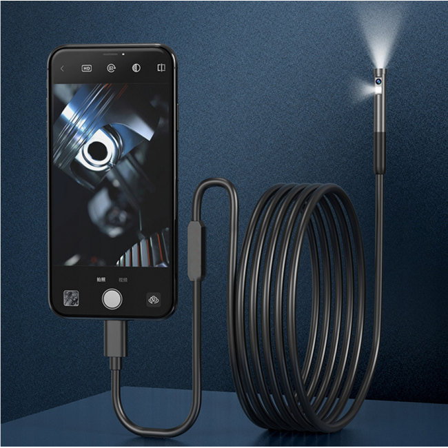 Цифровий ендоскоп 3M 7LED 2xFHD WIFI (Польща)