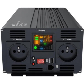 Інвертор 12 230 Newell з чистою синусоїдою 2000Вт (Польща)