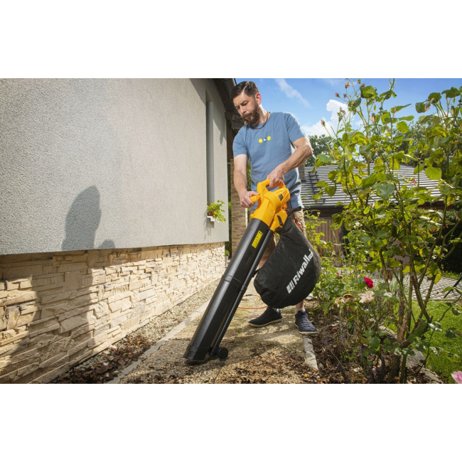 Садовый пылесос электрический Riwall 3700W (Чехия)