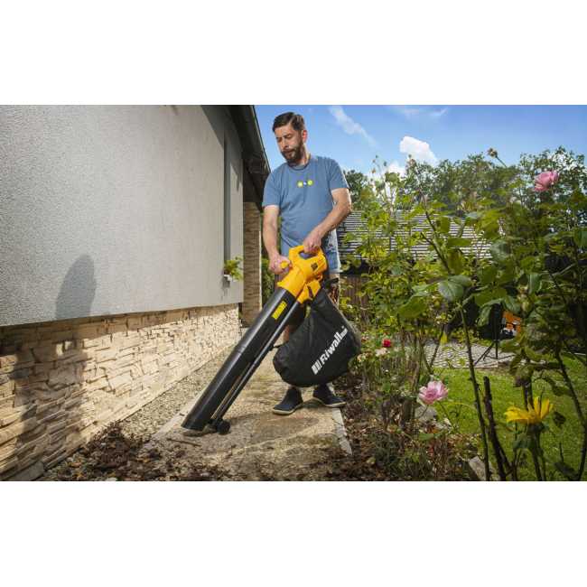 Садовый пылесос электрический Riwall 3700W (Чехия)