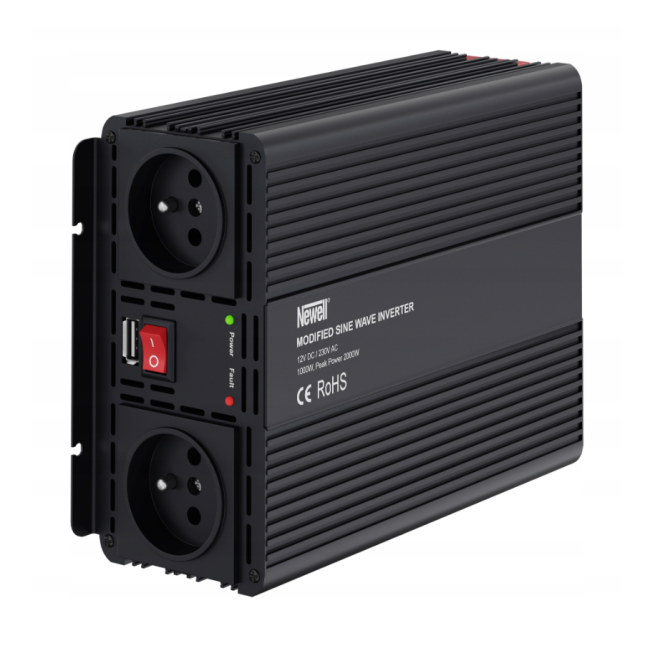 Инвертор 12 230 Newell с модифицированной синусоидой 2000Вт (Польша)