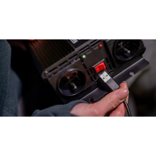 Инвертор 12 230 Newell с модифицированной синусоидой 2000Вт (Польша)