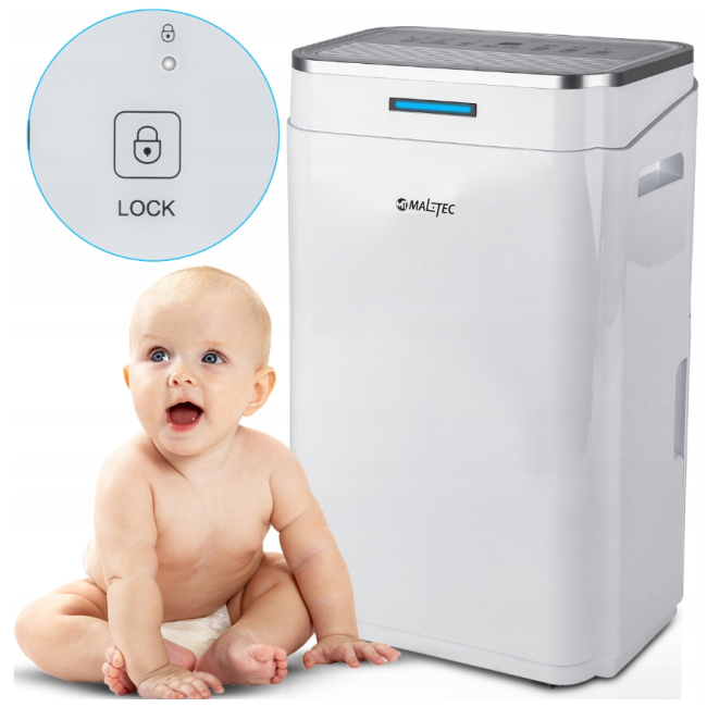 Осушувач повітря компресорний MALTEC DH-20000A 370Вт 20л/24ч (Польща)