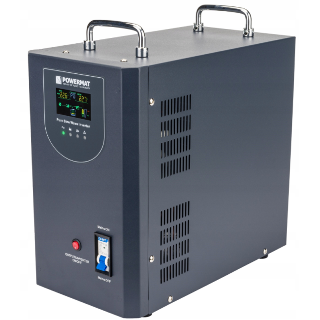 ИБП Powermat 5000ВА 4000Вт чистая синусоида + аккумулятор GEL 100Ah (Польша)