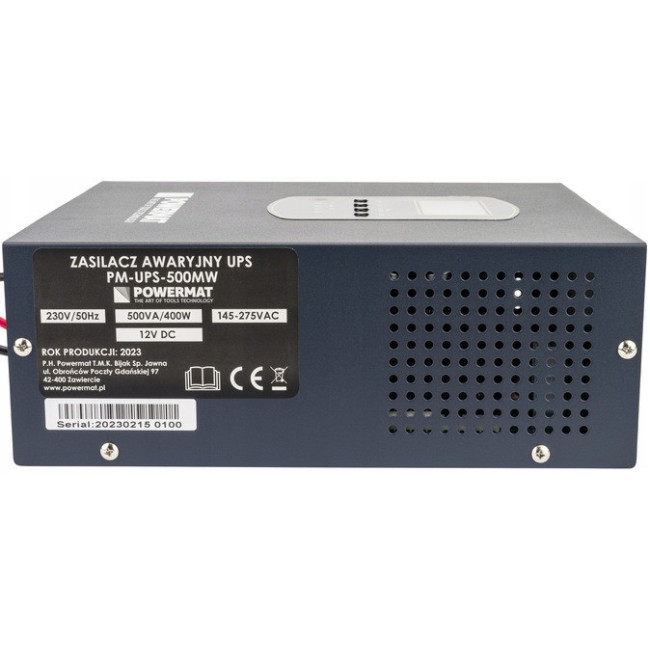 ИБП Powermat 500ВА 300Вт чистая синусоида + аккумулятор GEL 100Ah (Польша)