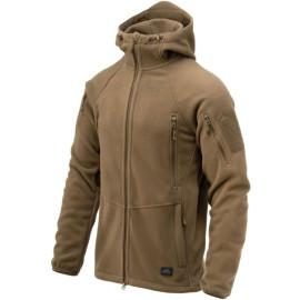 Кофта Fлисова HELIKON-TEX PATRIOT MK2 з капюшоном Coyote (BL-PJ2-FH-11)