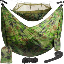 Гамак двухместный + москитная сетка 150кг 260x140см Gardlov (Польша)