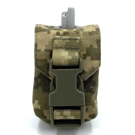 Подсумок гранатний з люверсом Cordura 500D Піксель (pixel)