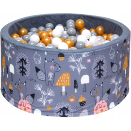 Сухий басейн із кульками 200шт Welox сірий (Польща)