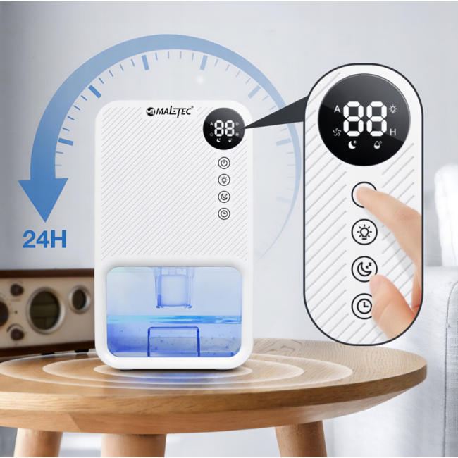 Осушувач повітря Maltec DH3800 80Вт 900мл/24ч (Польща)