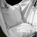 Крісло гамак Бразильське Malatec сірий 97х130 см до 150 кг (Польща)