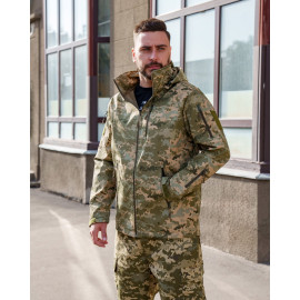 Куртка з флісом Vogel Softshell Піксель (7004)