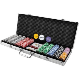 Покер набор Iso Trade 9538, 500 фишек в чемодане