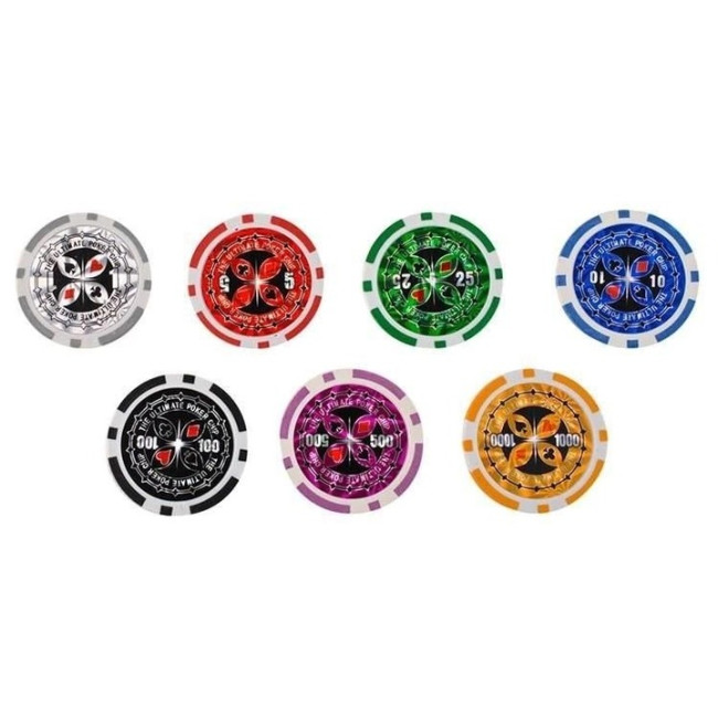 Покер набор Iso Trade 9538, 500 фишек в чемодане