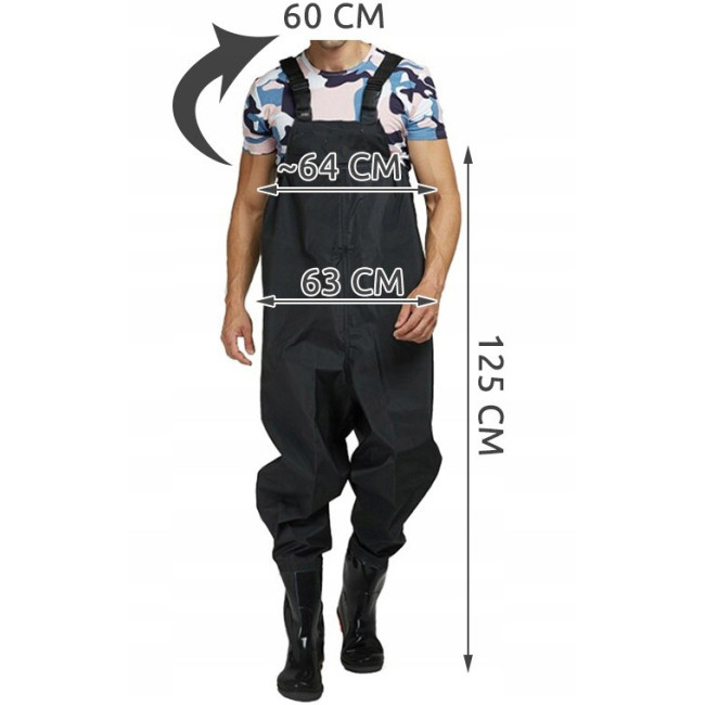 Заброды рыбацкие 41 + подтяжки Iso Trade (Польша)