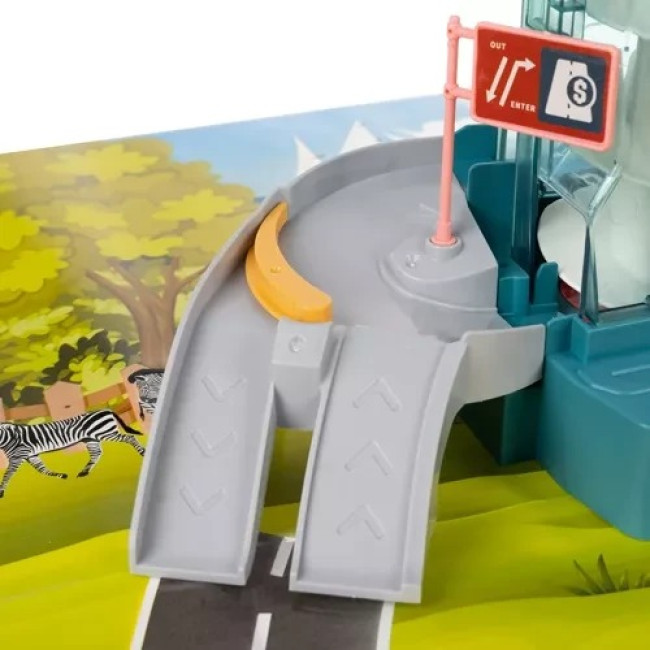 Гоночна трек-гірка з машинками траса з перешкодами Lion + 4 машинки Iso Trade 23130/n