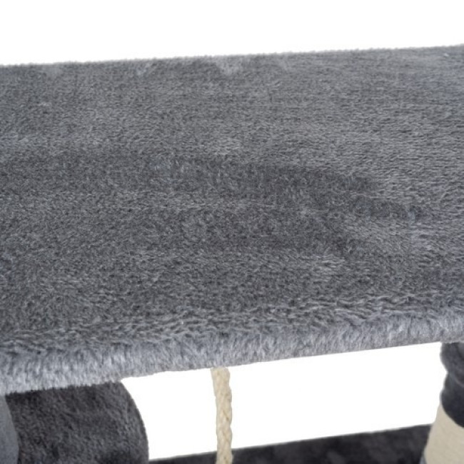 Когтеточка, кошачее дерево, домик 141 см для кошек Purlov серый 21713 Польша