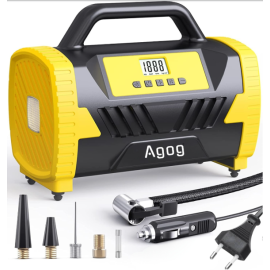 Автомобільний безмасляний компресор Agog M5 12v/230v 35л 15бар (Польща)