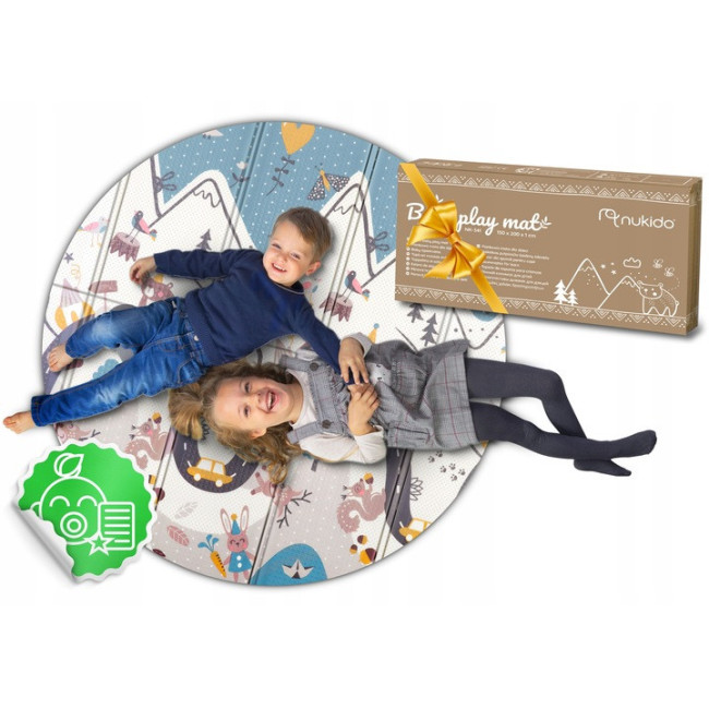 Килимок для розвитку 180x200 Nukido (Польща)