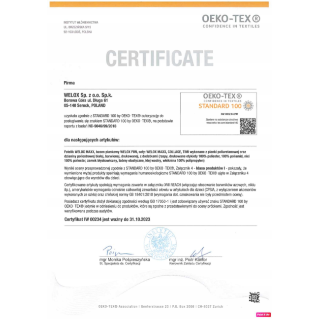 Сухой бассейн с шариками 200шт Welox WEL754 (Польша)