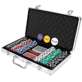 Покер набор Iso Trade 9554, 300 фишек в чемодане