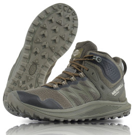 Черевики трекінгові MERRELL Nova 3 Tactical Mid WP Dark Olive (J005053)