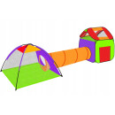 Намет дитячий ігровий тунель Kruzzel + 200 кульок з чохлом (2881)
