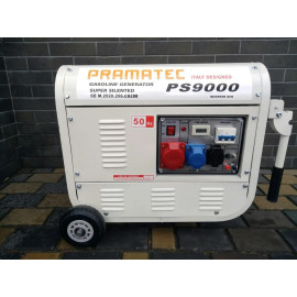 Генератор бензиновый 2,5 кВт Pramatec PS9000 трехфазный