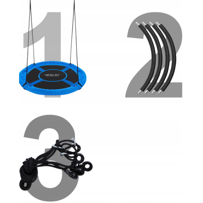 Гойдалка гніздо 110х150см 4FIZJO (Польща)