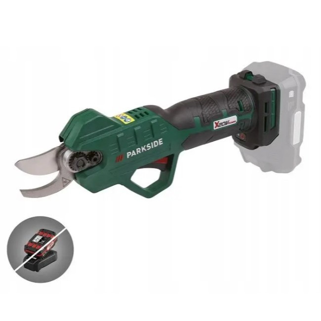 Секатор аккумуляторный Parkside PAAS 20-Li B1, без аккумуляторной батареи