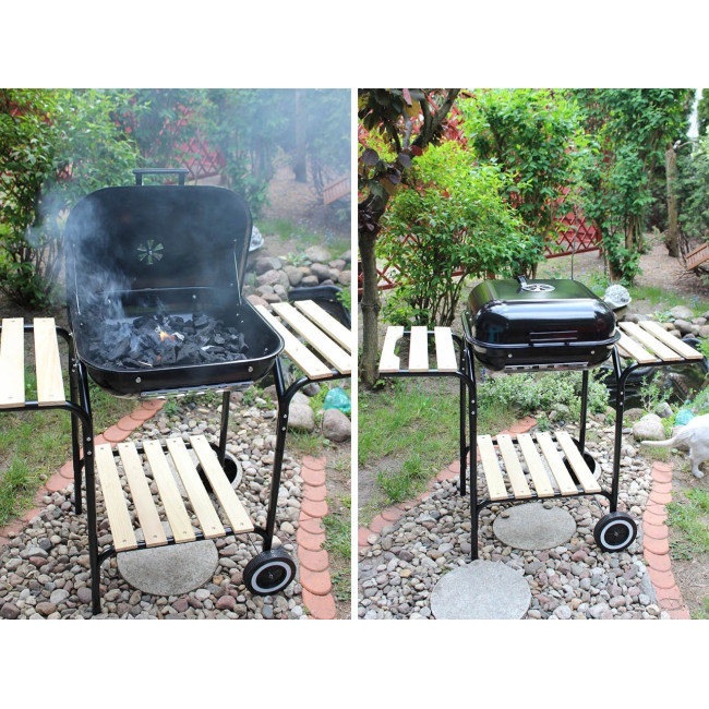 Угольный гриль Curron GM3000 43x40см + розжигатель (Польша)