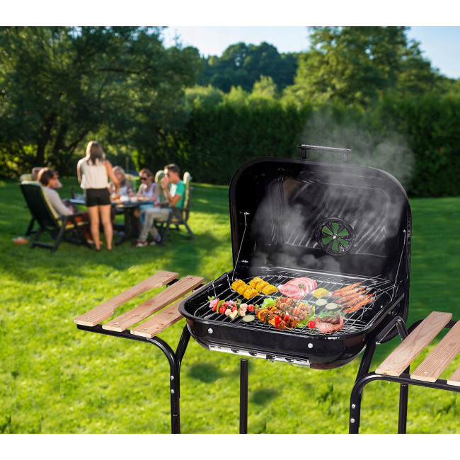 Угольный гриль Curron GM3000 43x40см + розжигатель (Польша)