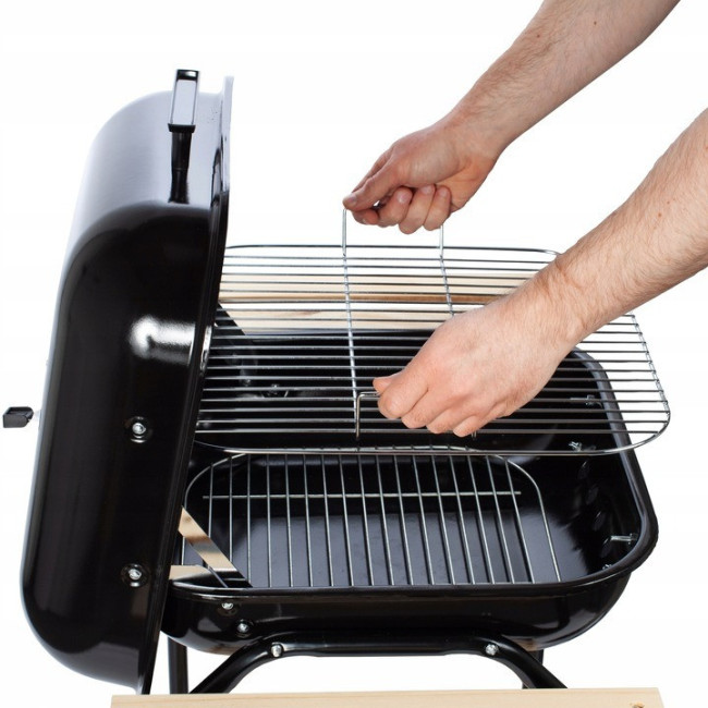 Угольный гриль Curron GM3000 43x40см + розжигатель (Польша)