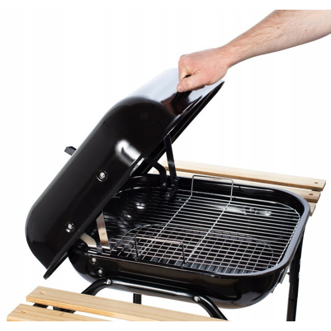 Угольный гриль Curron GM3000 43x40см + розжигатель (Польша)