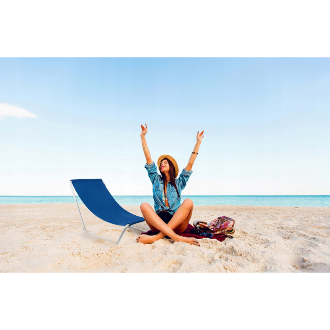 Раскладной шезлонг Malatec (Польша)