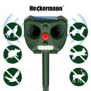 Ультразвуковий сонячний відлякувач тварин та гризунів Heckermann 536