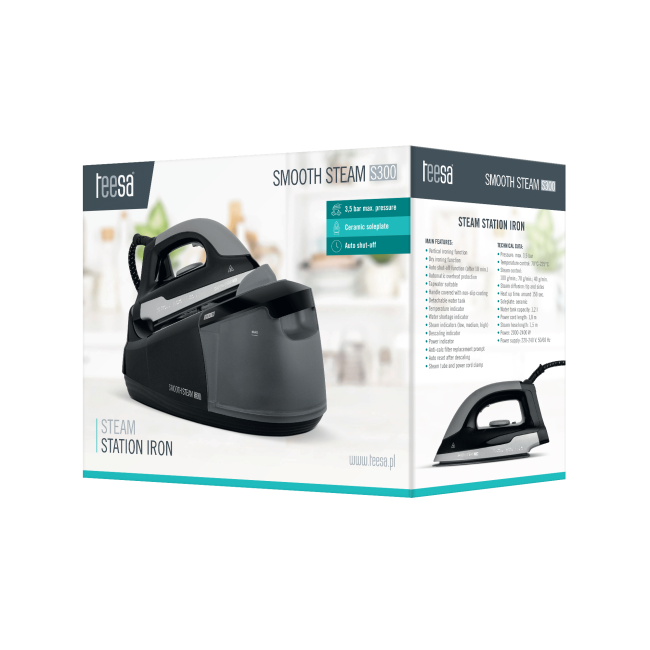Утюг с парогенератором Teesa Smooth Steam S300