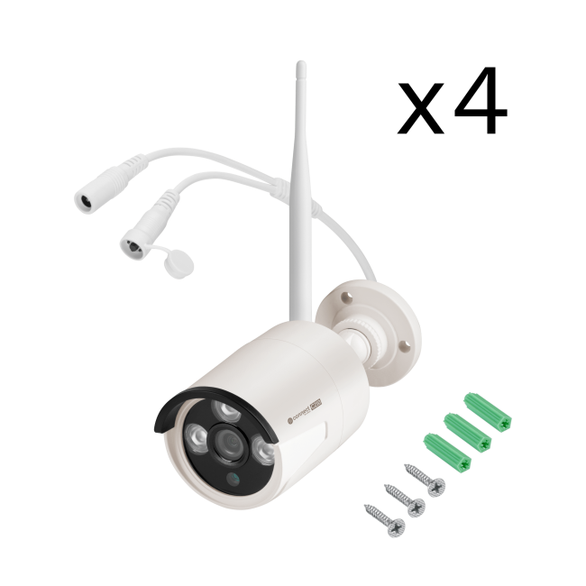 Комплект для видеонаблюдения Wi-Fi Kruger&Matz Connect C210 Tuya Full HD